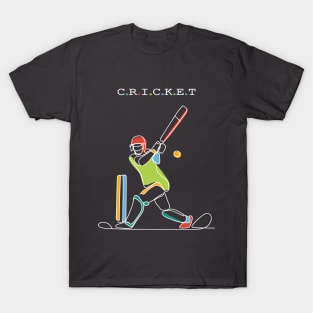 Cricket Sport T-Shirt